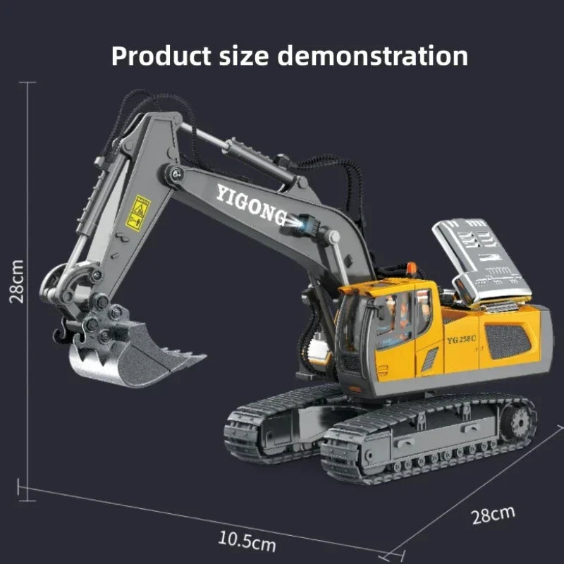 MegaDig 1:20™ - Excavadora de Obras Teledirigida