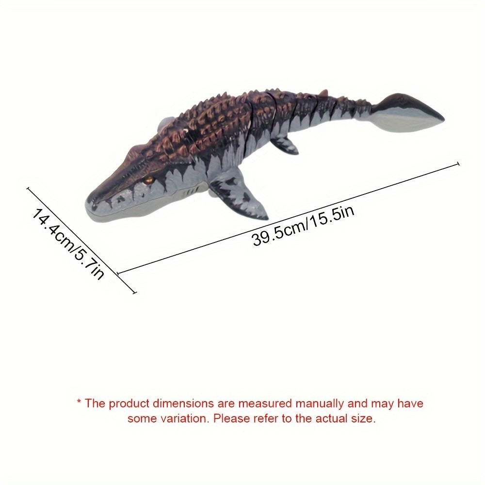AquaPredator™ - Tiburón Dinosaurio Teledirigido para Piscina